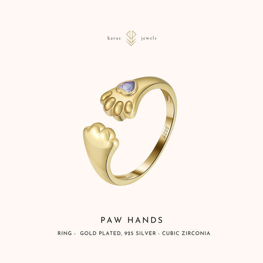 Paws Hands Ring