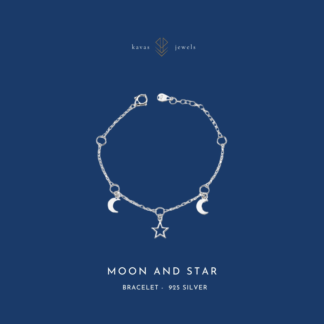 Moon & Star Bracelet