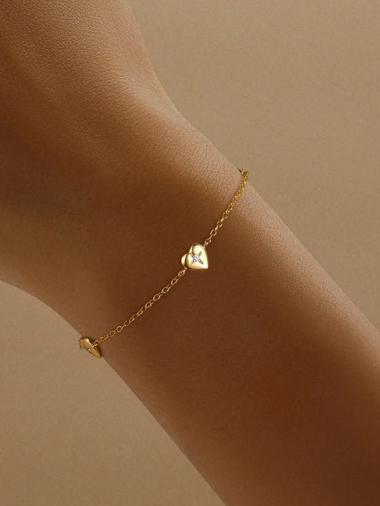 Stardust Heart Bracelet