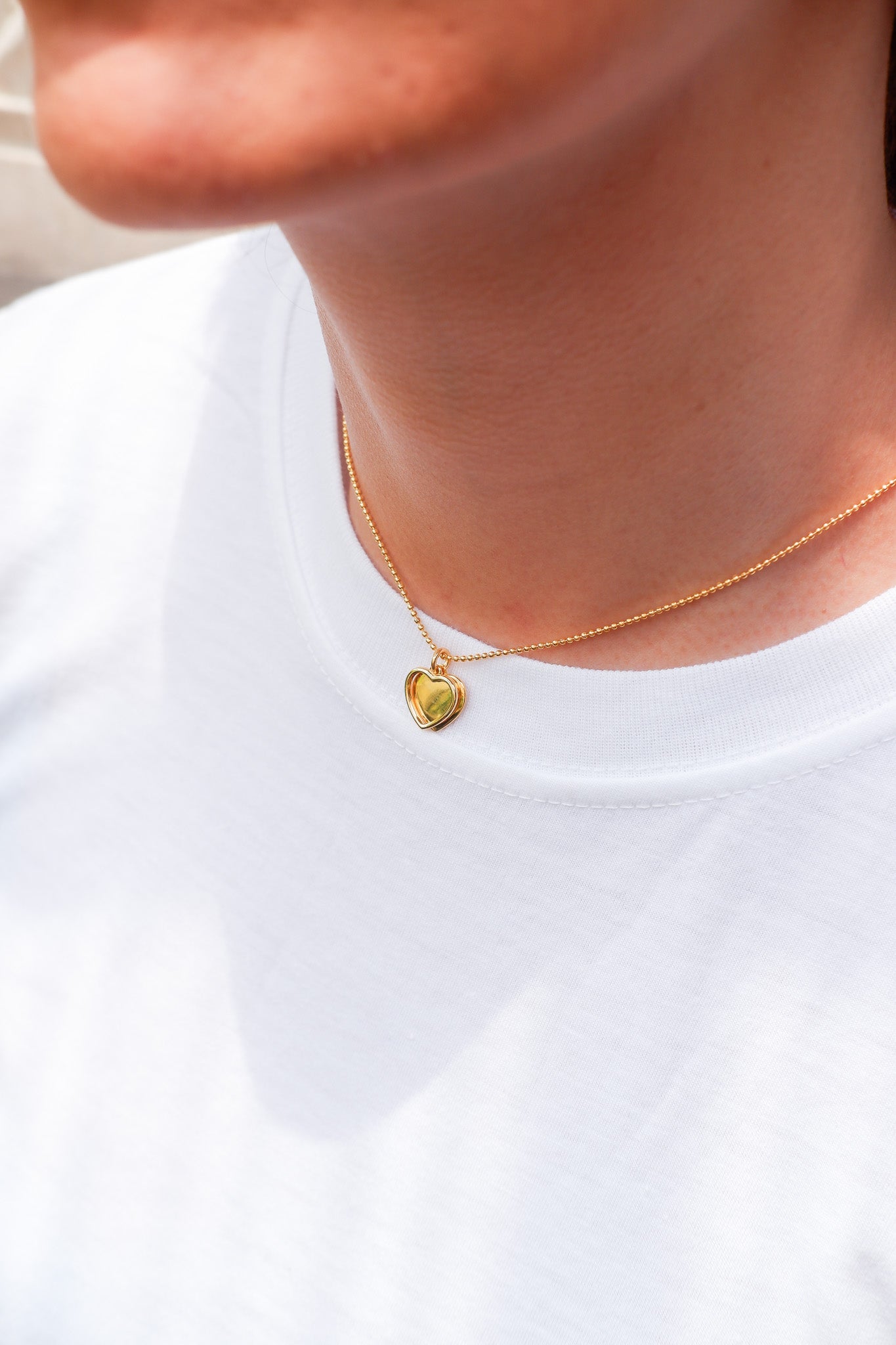 Juliet Heart Necklace