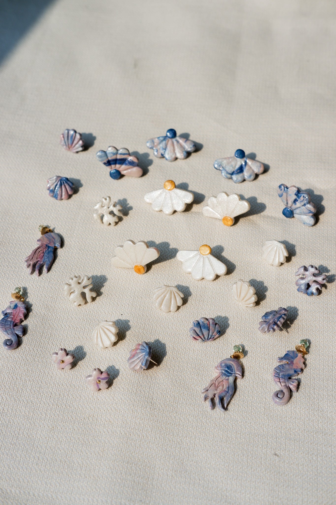 Jellyfish & Seahorse Segara Earrings