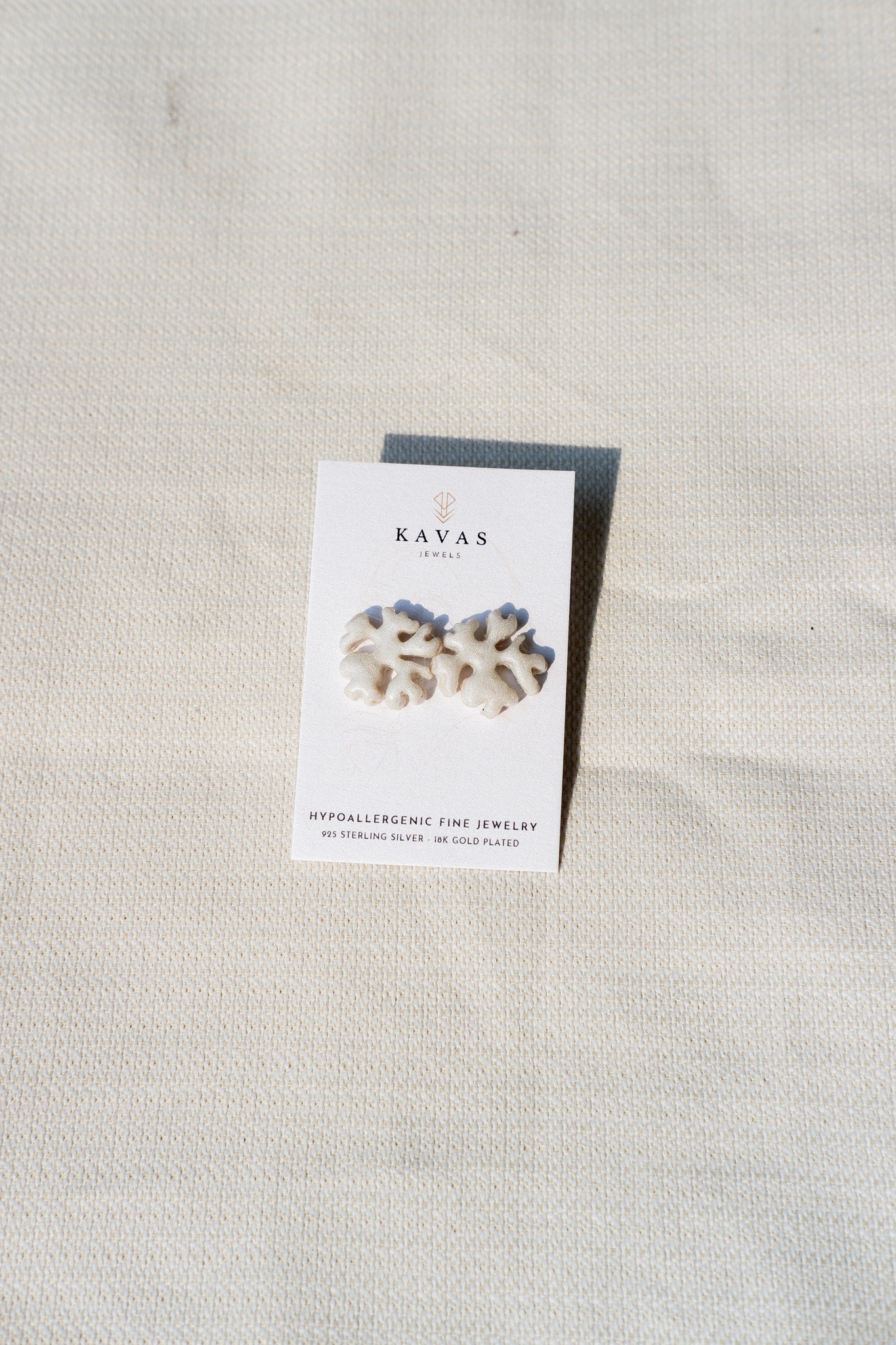 Coral White Pearl Earrings