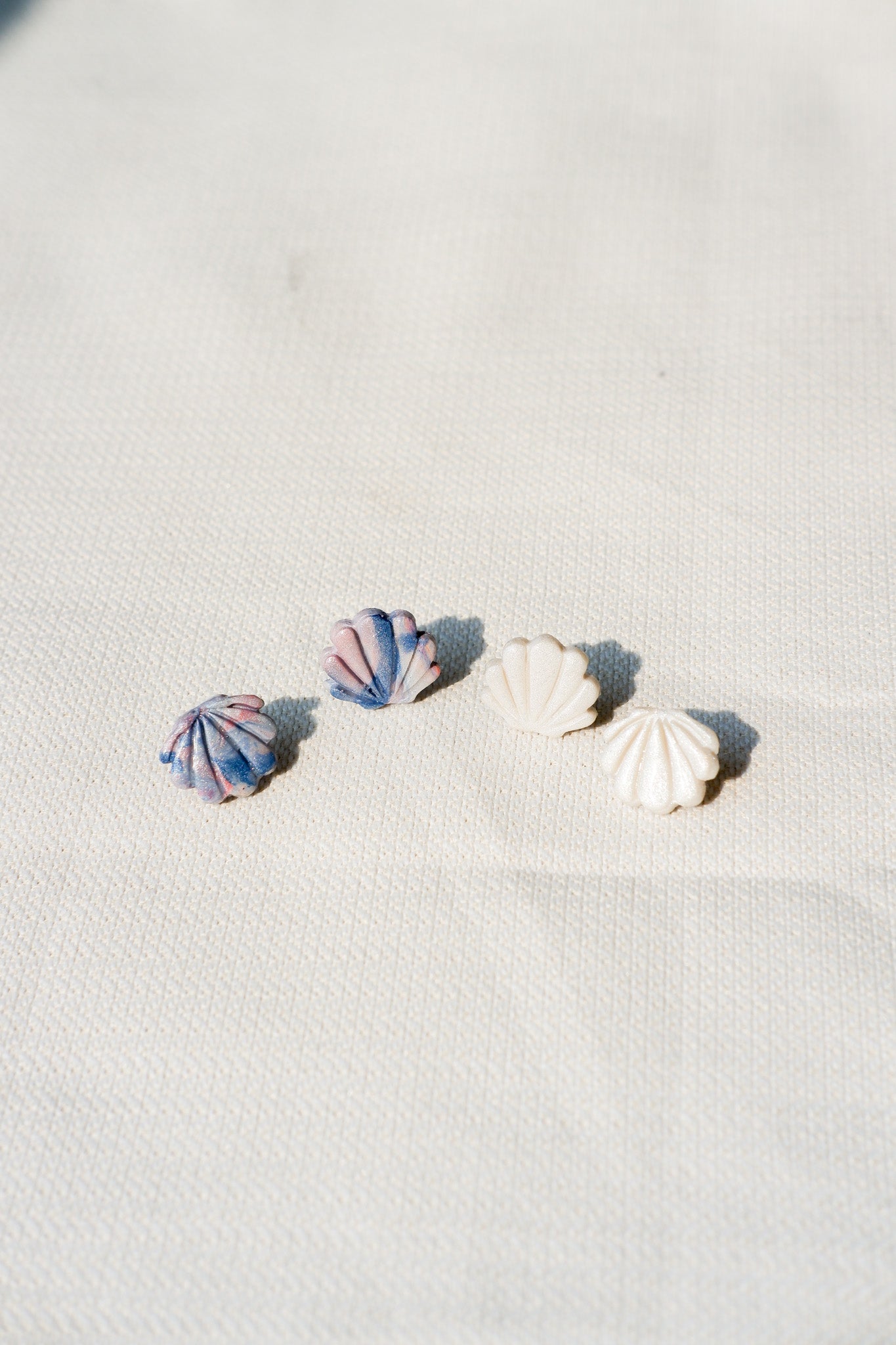 Shell White Pearl Earrings