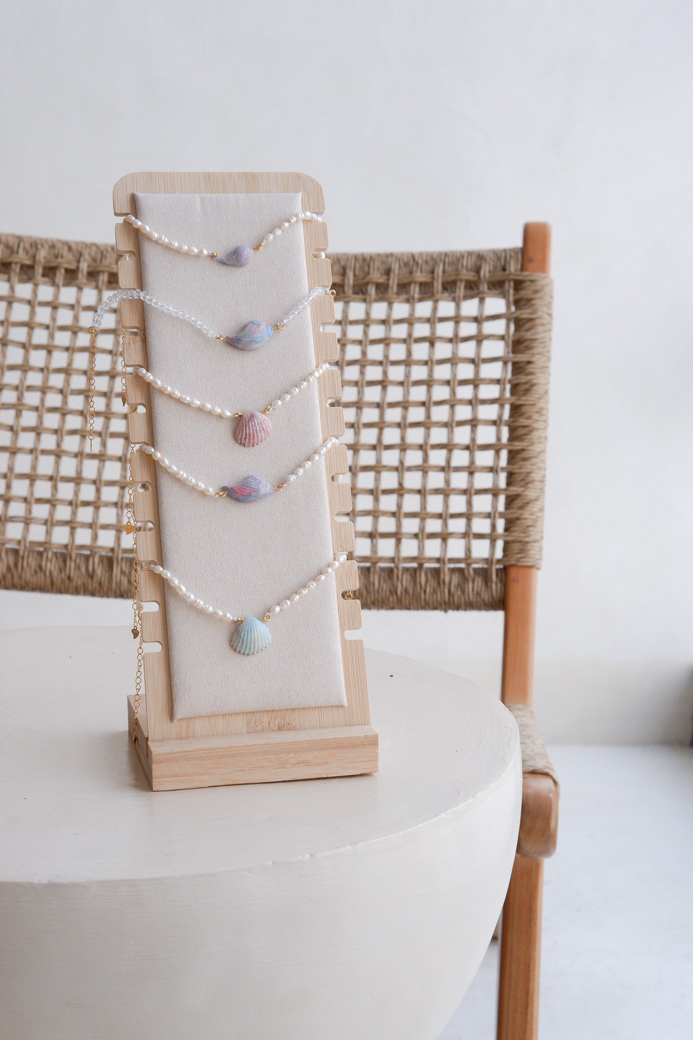 Baroque Pearl Pink Shell Bracelet