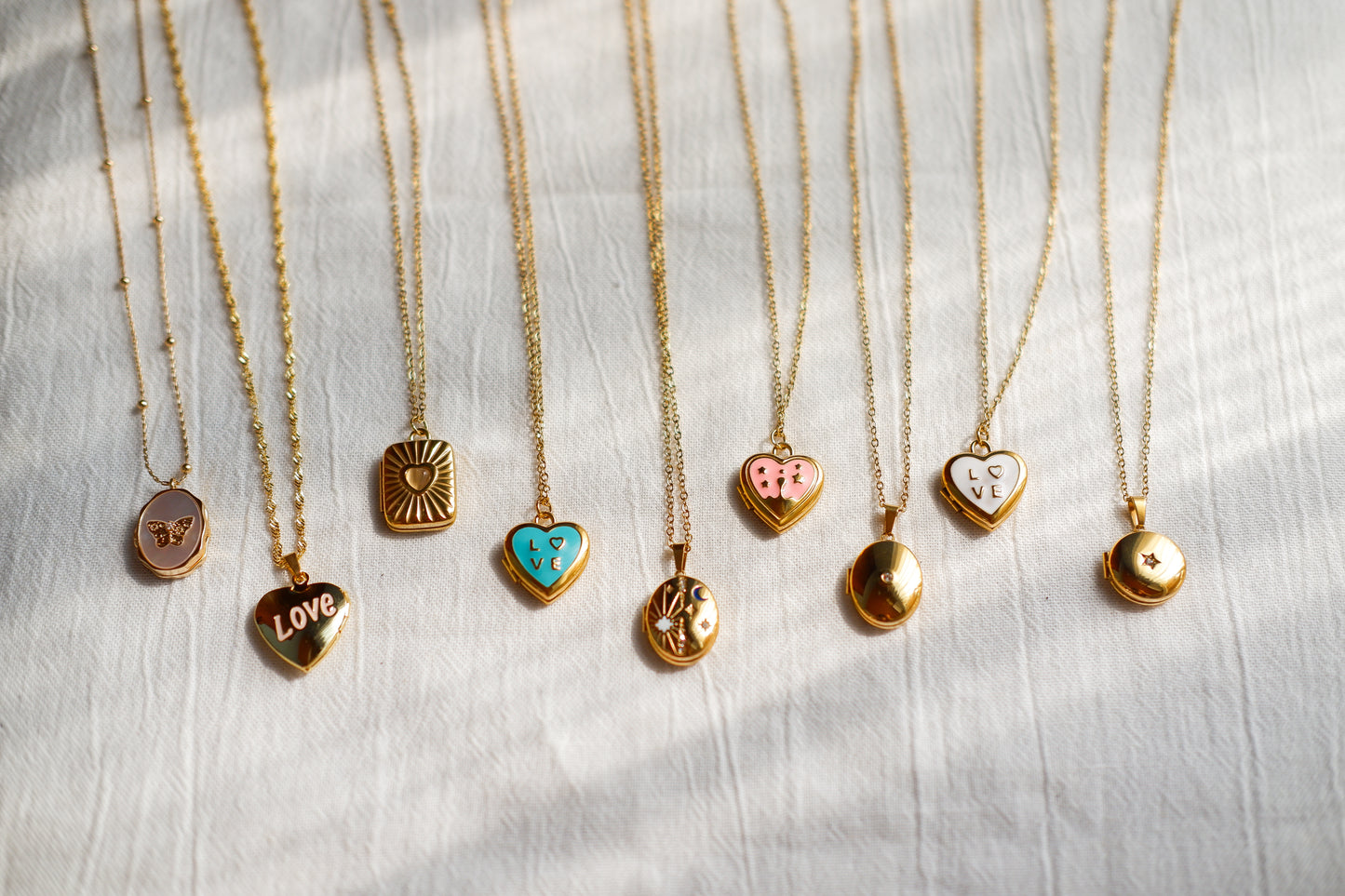 Butterfly Locket Necklace