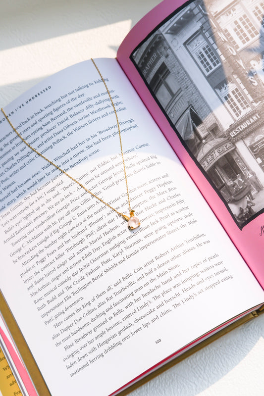 Eryka Rabbit Rose Quartz Necklace