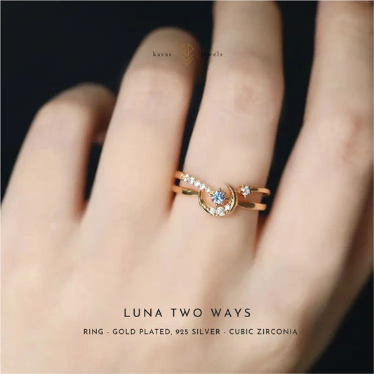 Luna Two Ways Stacking Ring