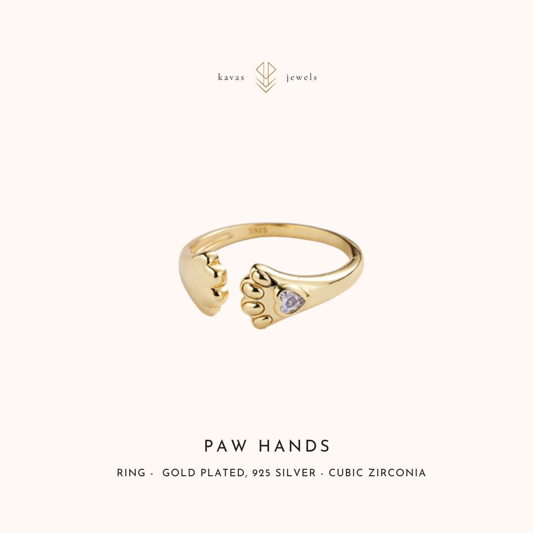 Paws Hands Ring