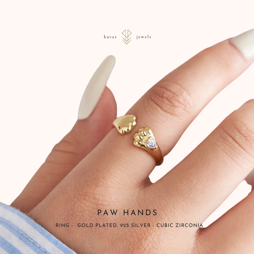 Paws Hands Ring