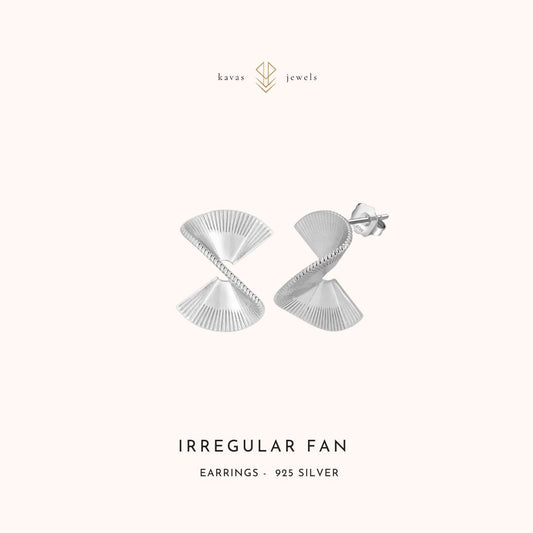 Irregular Fan Earrings