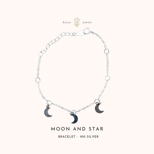 Moon & Star Bracelet