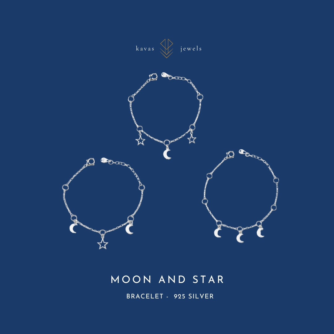 Moon & Star Bracelet