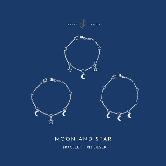 Moon & Star Bracelet
