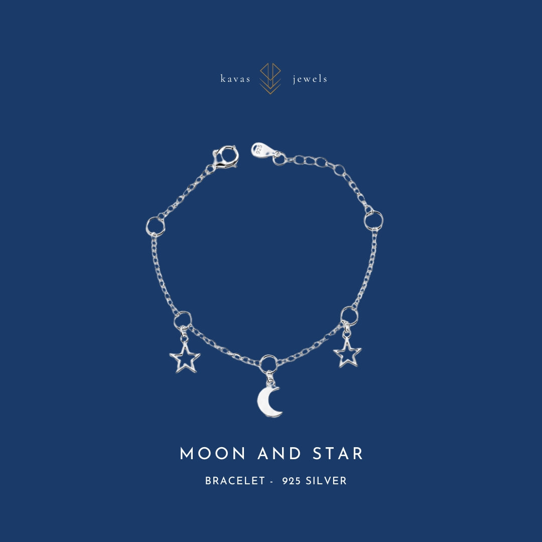 Moon & Star Bracelet