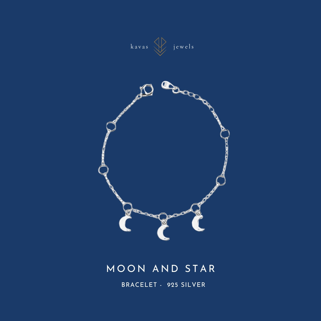Moon & Star Bracelet