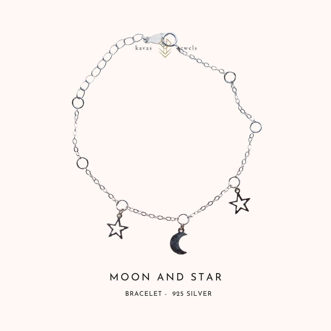 Moon & Star Bracelet