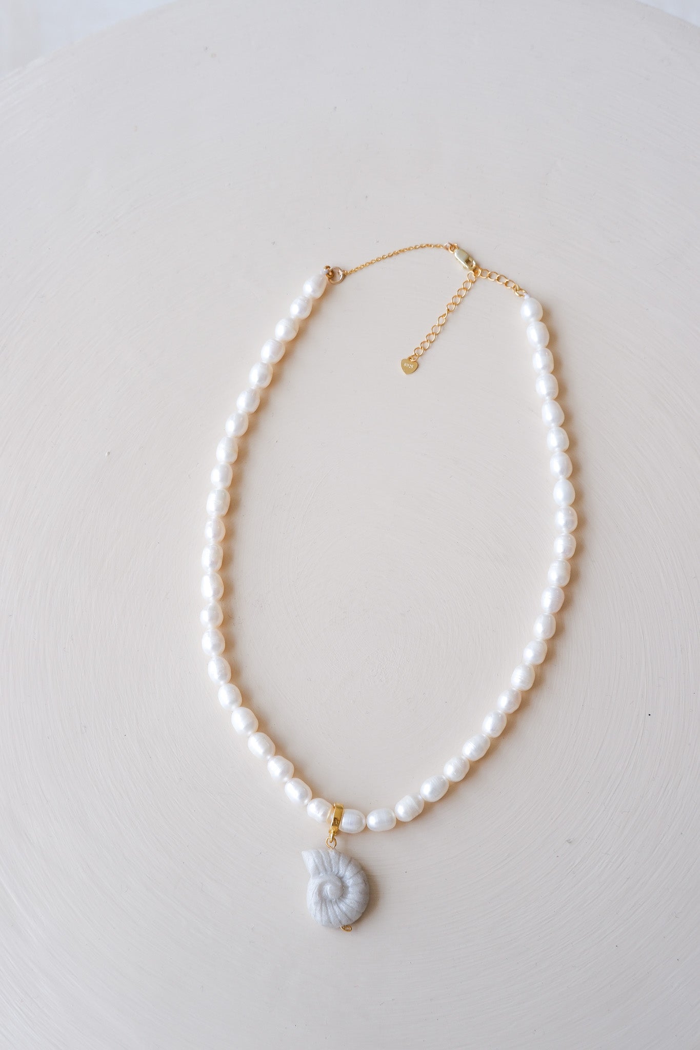 Baroque Pearl White Shell Necklace