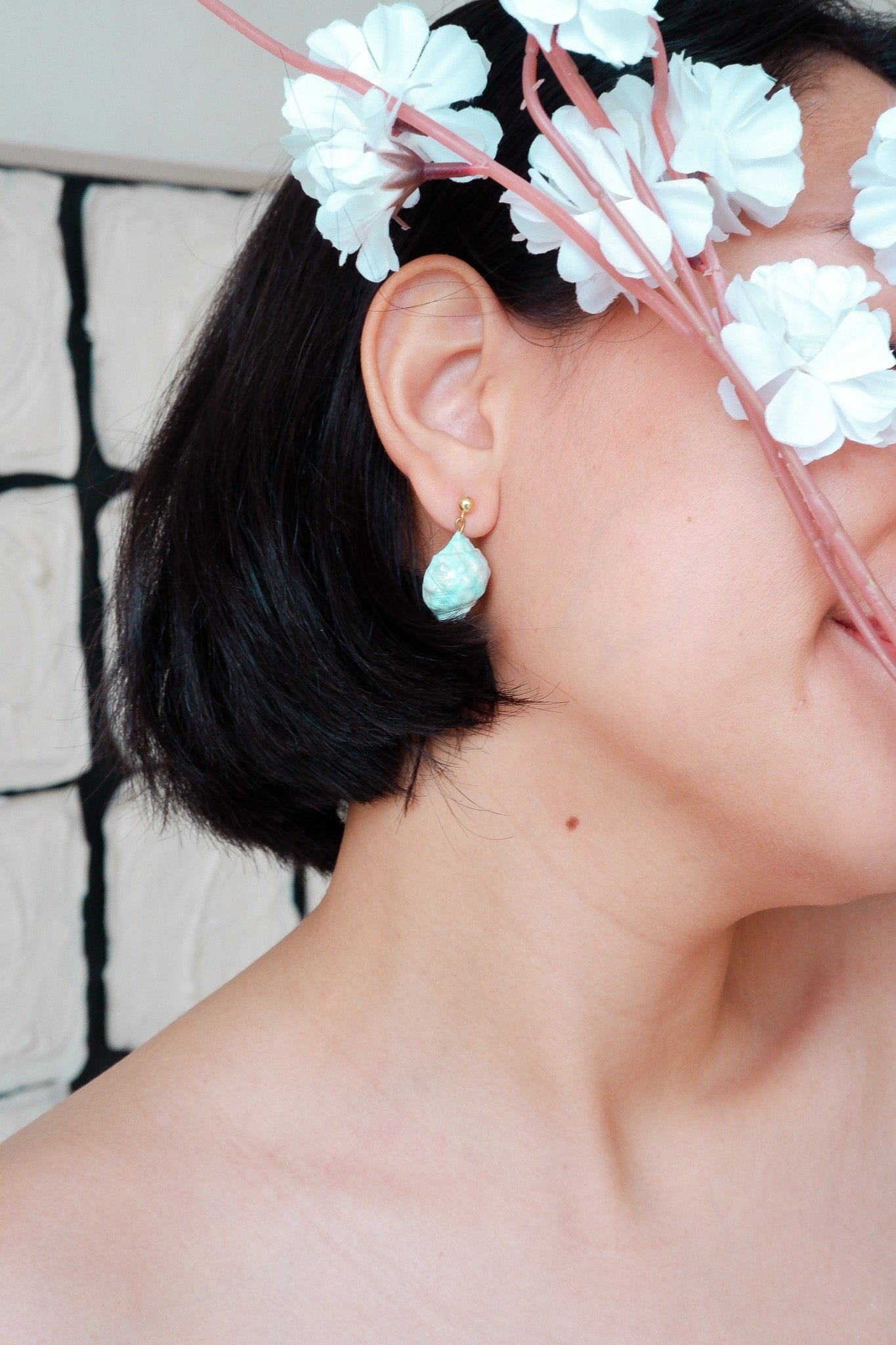 Perfect Imperfection Shell B Earrings