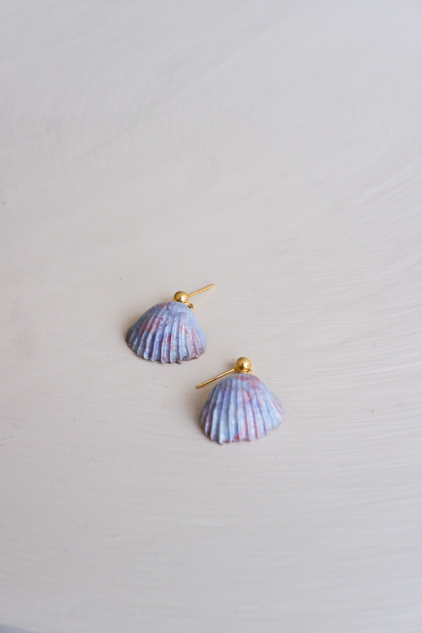 Perfect Imperfection Shell A Earrings