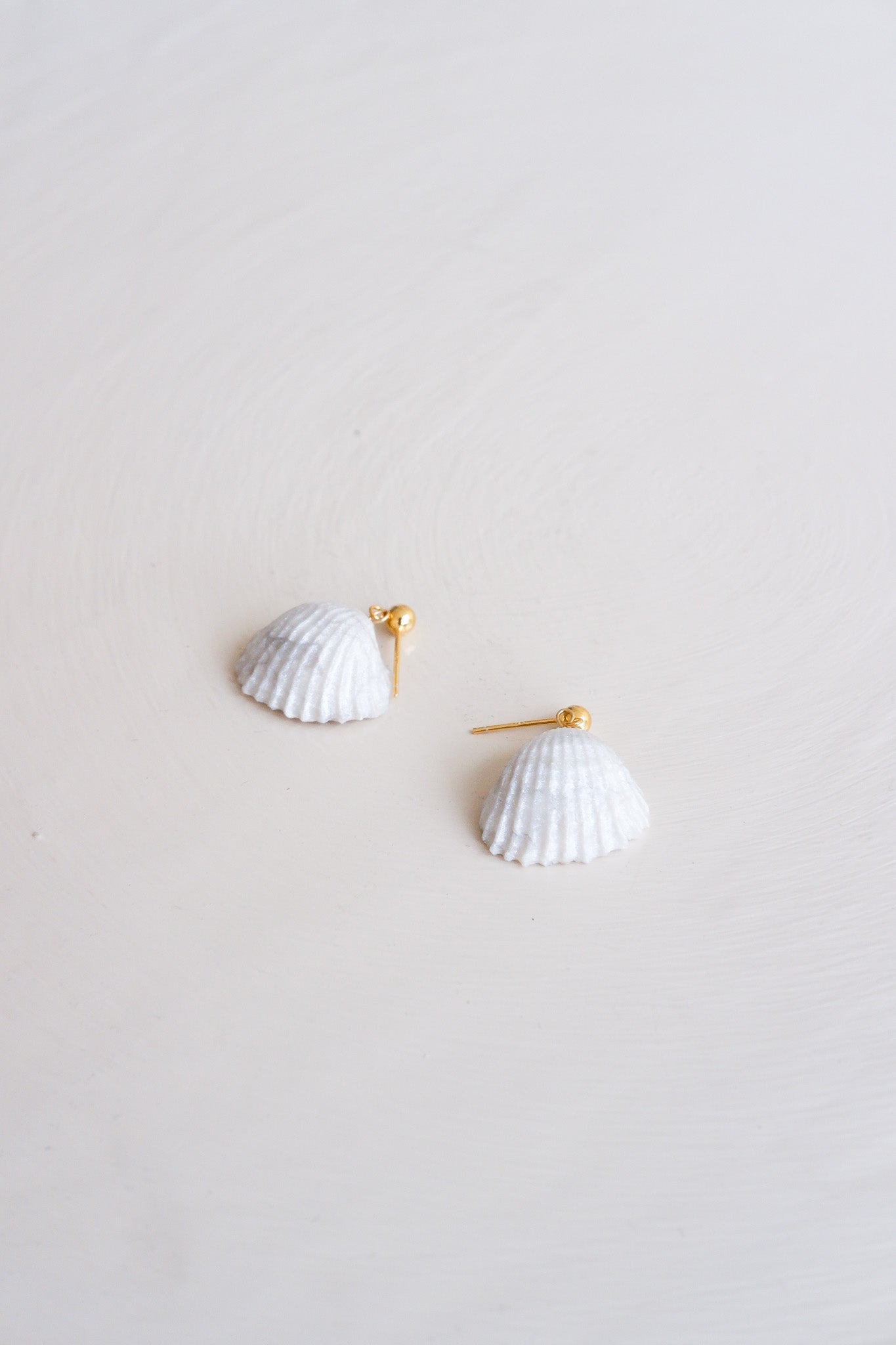 Perfect Imperfection Shell A Earrings