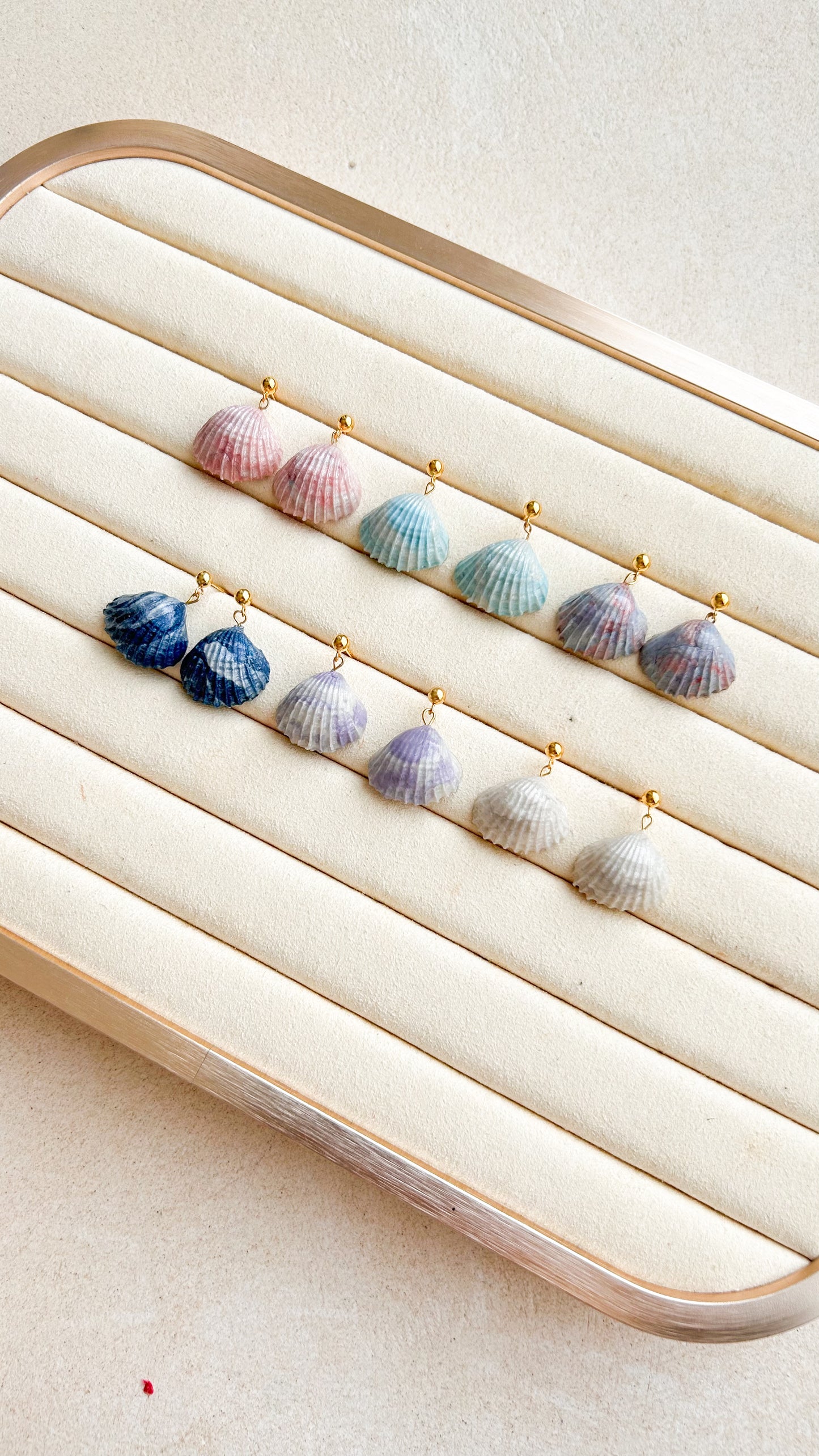 Perfect Imperfection Shell A Earrings