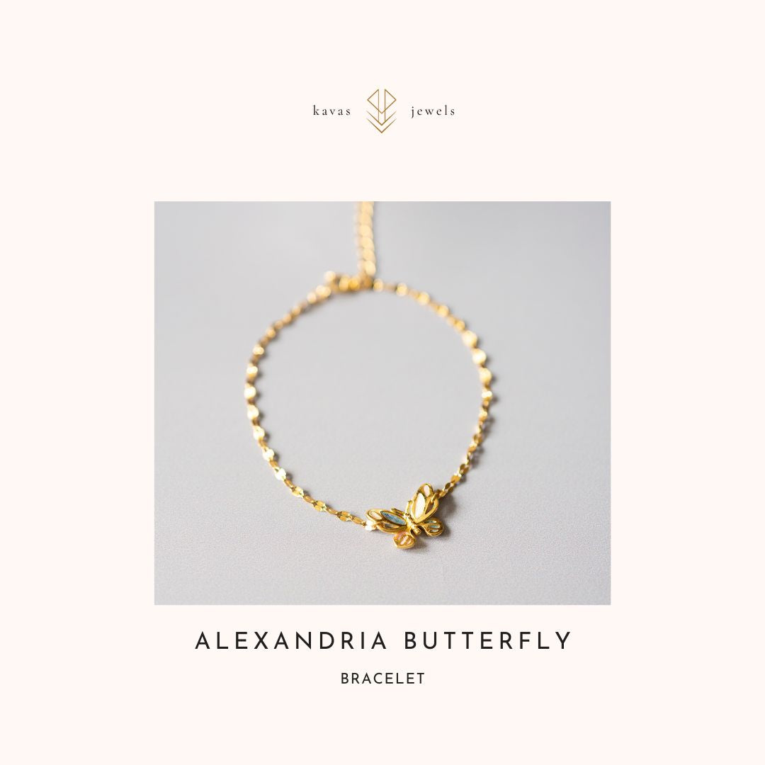 Alexandria Butterfly Bracelet