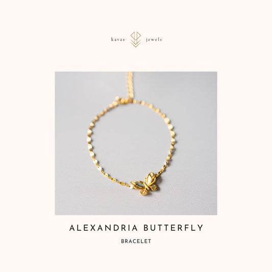 Alexandria Butterfly Bracelet