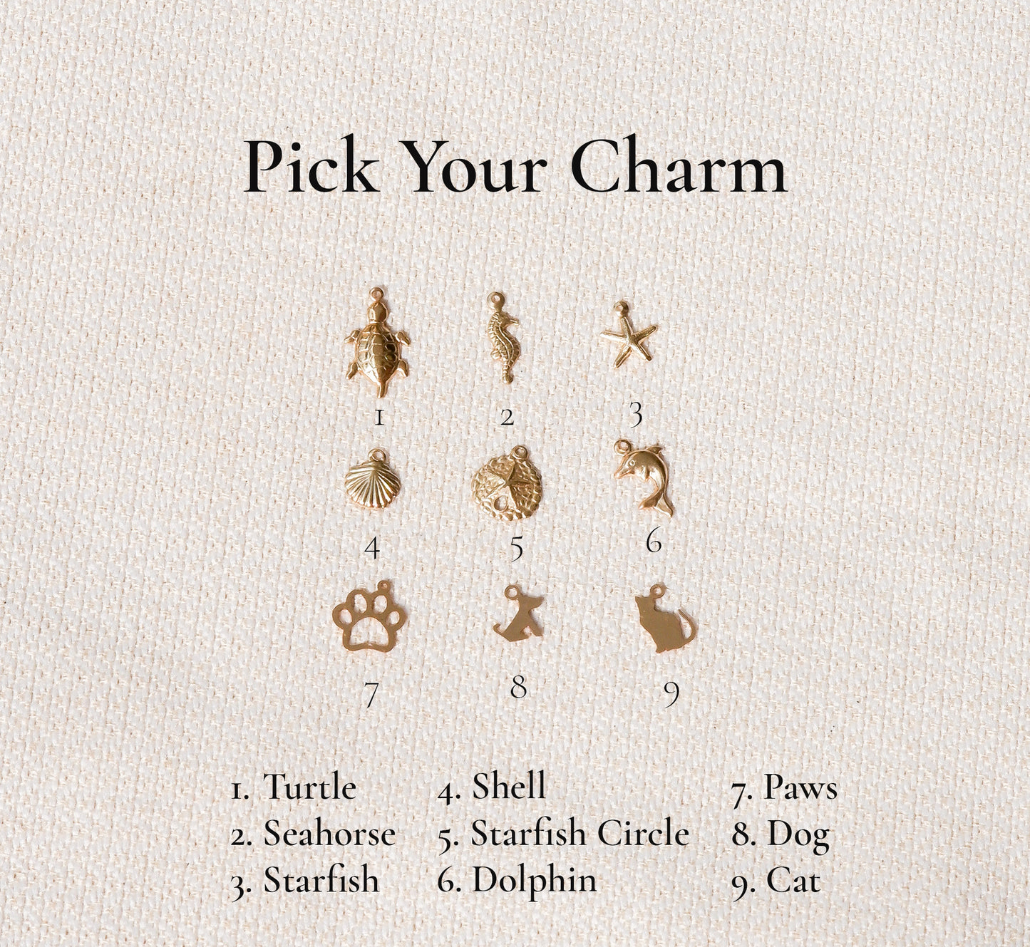 Pick Your Charm Bracelet