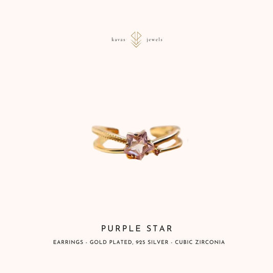 Purple Star Ring