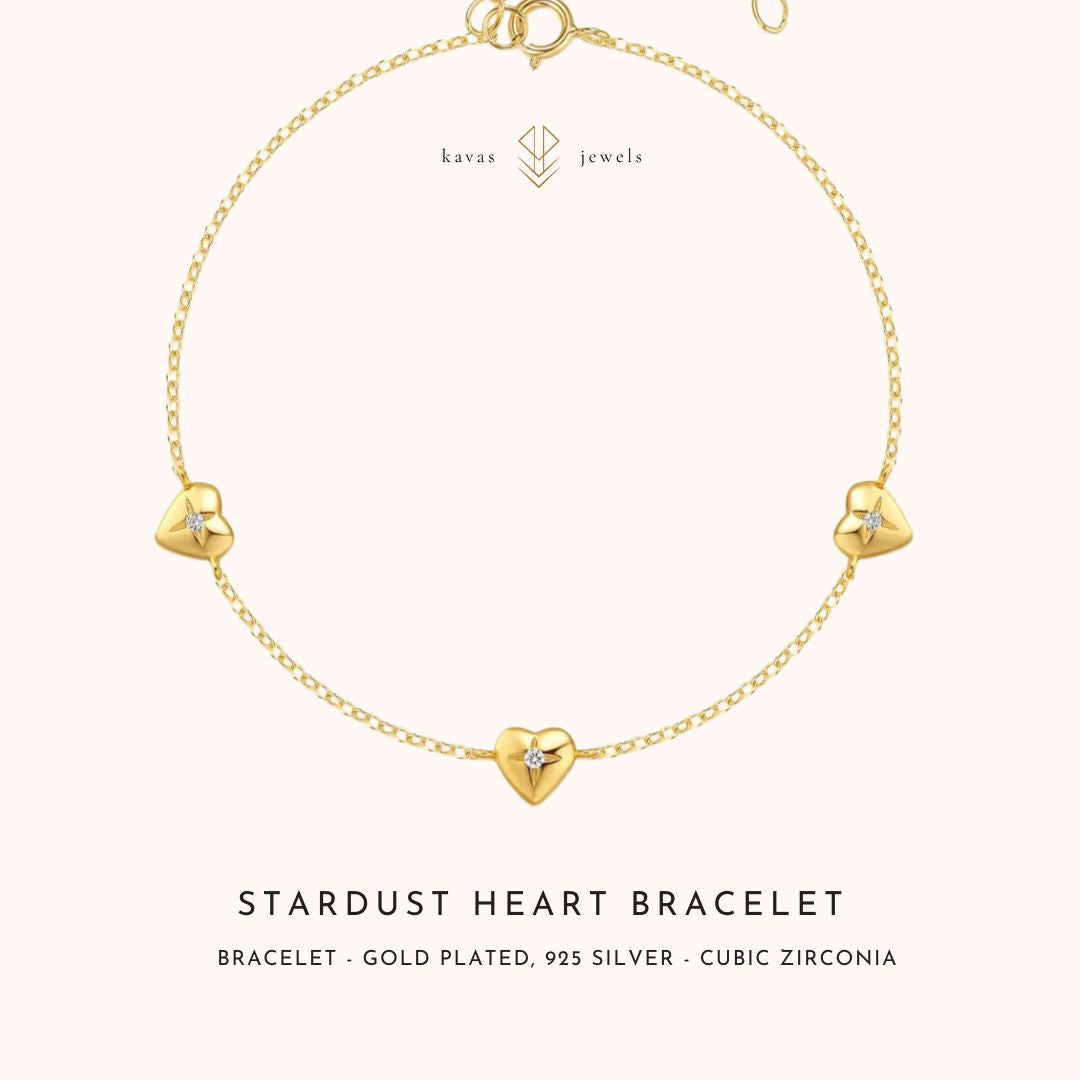 Stardust Heart Bracelet